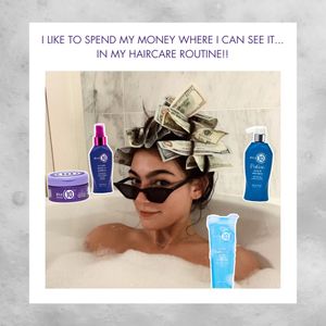 Image post by @itsa10haircare on Instagram