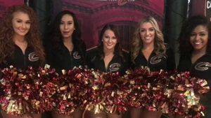 Image post by @cavaliersdanceteam on Facebook