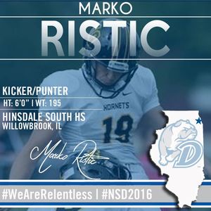 Image post by @drakebulldogsfb on Instagram