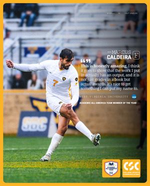 Image post by @CollSportsComm on Twitter