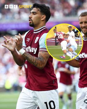 Image post by @BBCSport on Twitter
