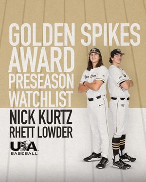 Image post by @WakeBaseball on Twitter