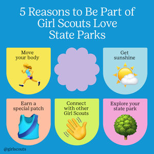 Image post by @girlscouts on Instagram