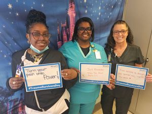 Image post by @ECUHealthNC on Facebook