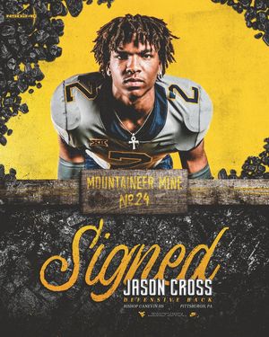 Image post by @wvufootball on Instagram