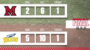 Image post by @MiamiOHBaseball on Twitter