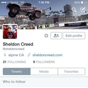 Image post by @sheldoncreed on Instagram