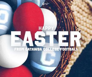 Image post by @catawbafootball on Instagram