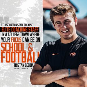 Image post by @beaverfootball on Instagram