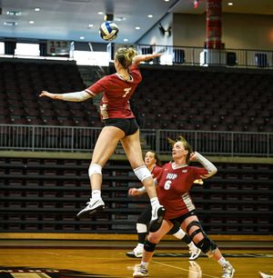 Image post by @iupvolleyball on Instagram
