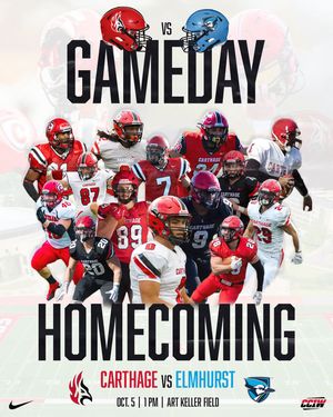 Image post by @carthageathletics on Instagram