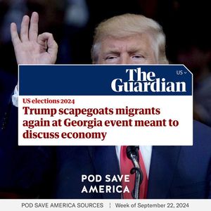 Image post by @podsaveamerica on Instagram