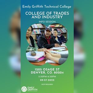 Image post by @emilygriffithtechnicalcollege on Instagram