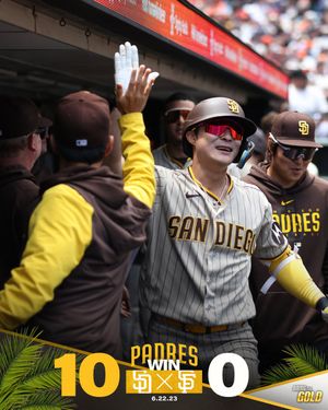 Image post by @Padres on Twitter