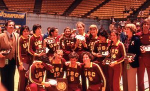 Image post by @uscwomensvolley on Instagram