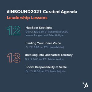 Image post by @hubspot on Instagram