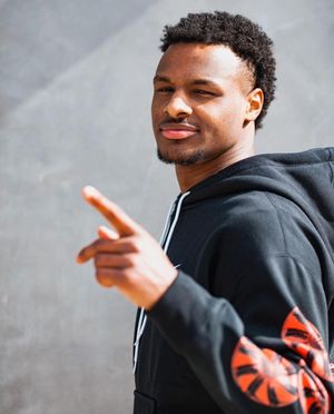 Image post by @not__bronny on Instagram