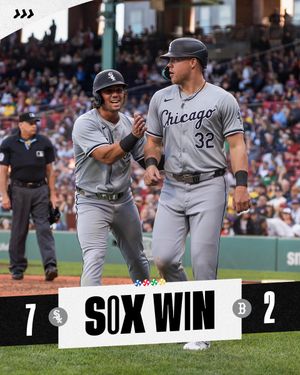Image post by @whitesox on Twitter