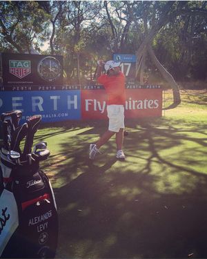 Image post by @alexlevygolf83 on Instagram
