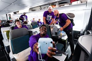 Image post by @NU_Sports on Twitter