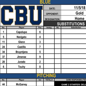 Image post by @cbubaseball on Instagram