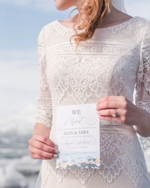 Image post by @theknot on Instagram