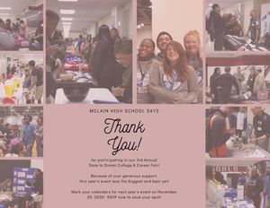 Image post by @mclainhighschool on Instagram