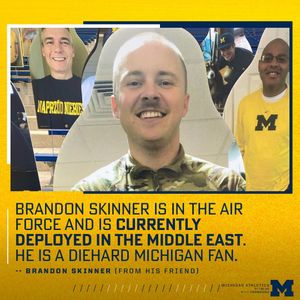 Image post by @umichathletics on Instagram