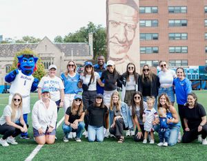 Image post by @depaulwsoc on Instagram