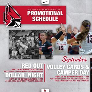 Image post by @ballstatewvb on Instagram