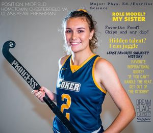 Image post by @cokerfieldhockey on Instagram