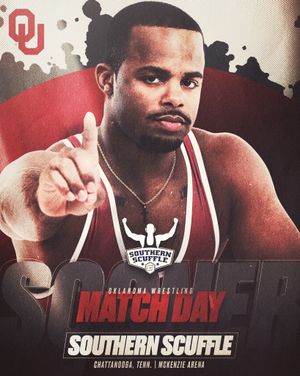 Image post by @ou_wrestling on Instagram