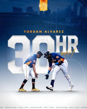 Image post by @astros on Instagram