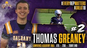 Image post by @ualbanyfootball on Instagram