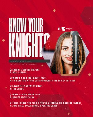 Image post by @RUWSoccer on Twitter