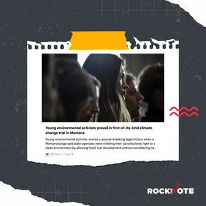 Image post by @rockthevote on Instagram