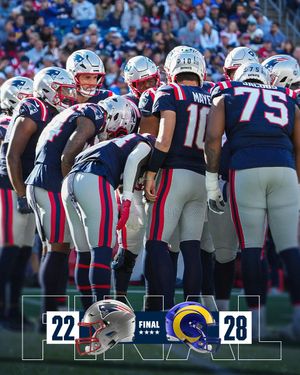 Image post by @Patriots on Twitter