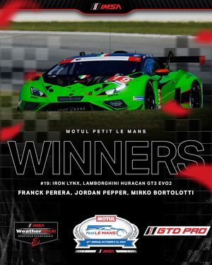 Image post by @imsa_racing on Instagram