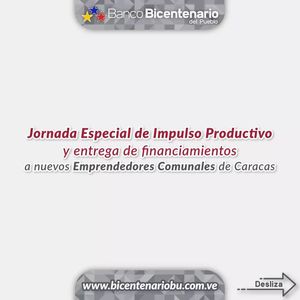 Image post by @bancobicentenario on Instagram