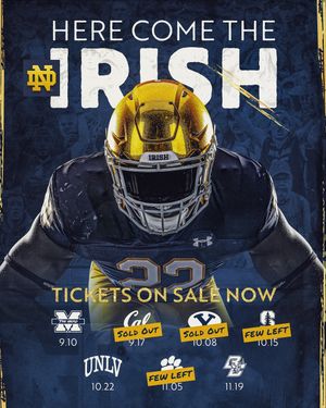 Image post by @thefightingirish on Instagram