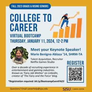 Image post by @sjsu_careercenter on Instagram