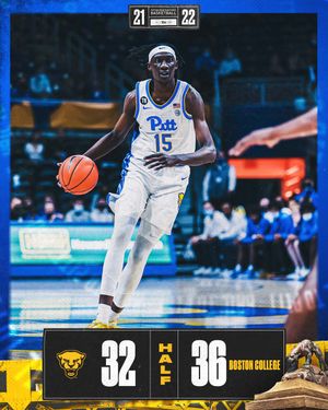 Image post by @pitt_mbb on Twitter