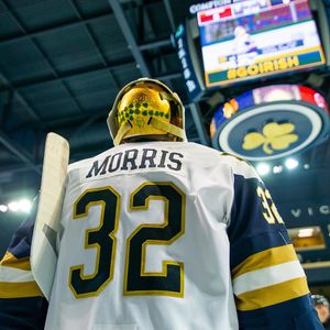 Image post by @nd_hockey on Instagram