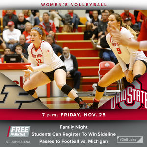 Image post by @ohiostatewvb on Instagram