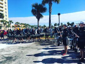 Image post by @carolinabanddrumline on Instagram