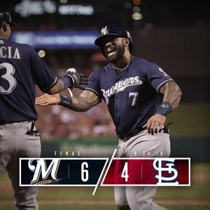 Image post by @brewers on Instagram
