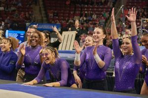 Image post by @uwgymnastics on Instagram