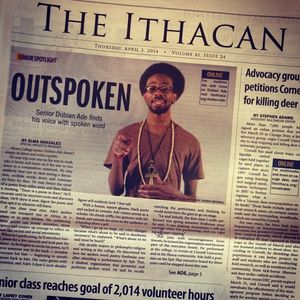 Image post by @ithacanonline on Instagram