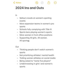 Image post by @womenssportsfoundation on Instagram