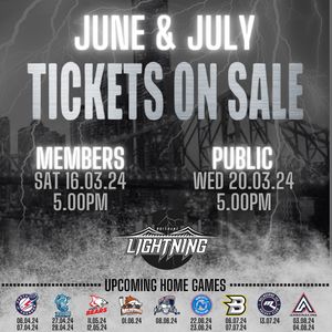 Image post by @brisbanelightninghockey on Instagram